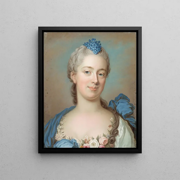 Countess Poaton - Gustaf Lundberg — framed artwork on a wall