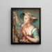 Juliana Henck - Gustaf Lundberg — framed artwork on a wall