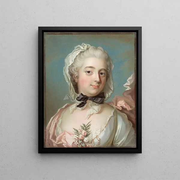 Dame Werner - Gustaf Lundberg — framed artwork on a wall