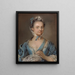 Marie Ulrika Dahl - Gustaf Lundberg — framed artwork on a wall