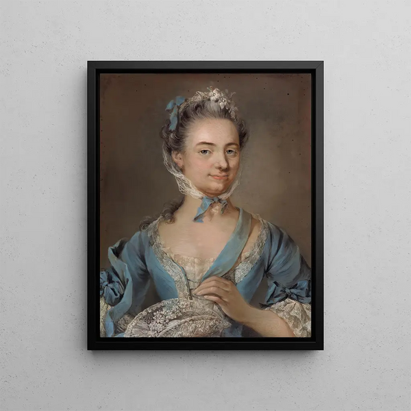 Marie Ulrika Dahl - Gustaf Lundberg — framed artwork on a wall
