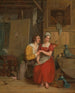 Anthony van Dyck courtise son modèle - Gustaf Wappers — artwork view