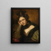 Jeanne Bertrand - Gustaf Wappers — framed artwork on a wall