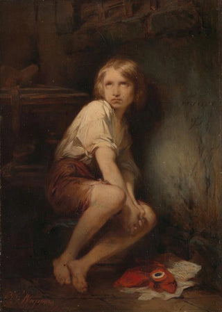 Gustaf Wappers - Louis XVII in the temple.webp