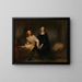Les frères De Witt en captivité - Gustaf Wappers — framed artwork on a wall