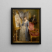 Young artist daydreaming - Gustaf Wappers — framed artwork on a wall