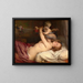 Young mother with child - Gustaf Wappers — framed artwork on a wall