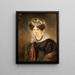 Mme M. E. Lundgren - Gustaf Wilhelm Finnberg — framed artwork on a wall