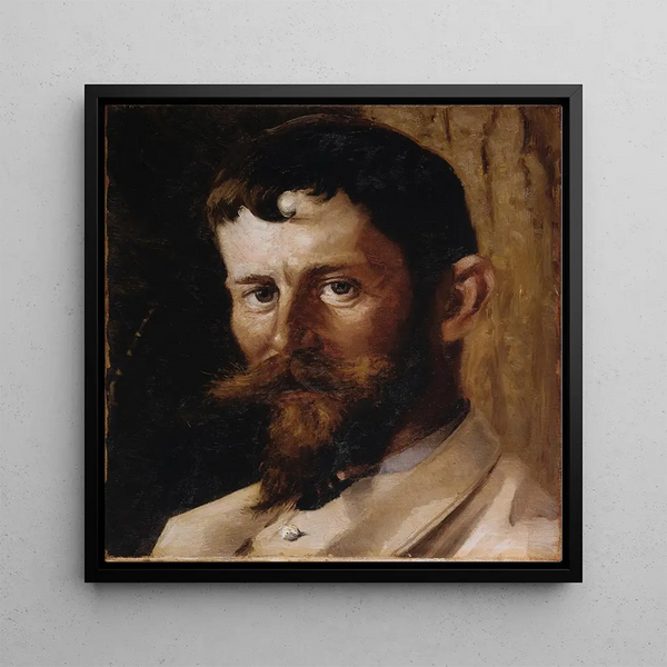 Gustav Wied - Valdemar Schnheyder Müller — framed artwork on a wall