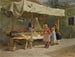 at the gingerbread stand - Gustav August Hessl — artwork view