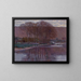 Laque noire à Krems - Gustav Bamberger — framed artwork on a wall