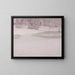 Freshly fallen snow - Gustav Fjstad — framed artwork on a wall