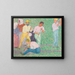 Les Moissonneurs - Gustav Gildemeister — framed artwork on a wall