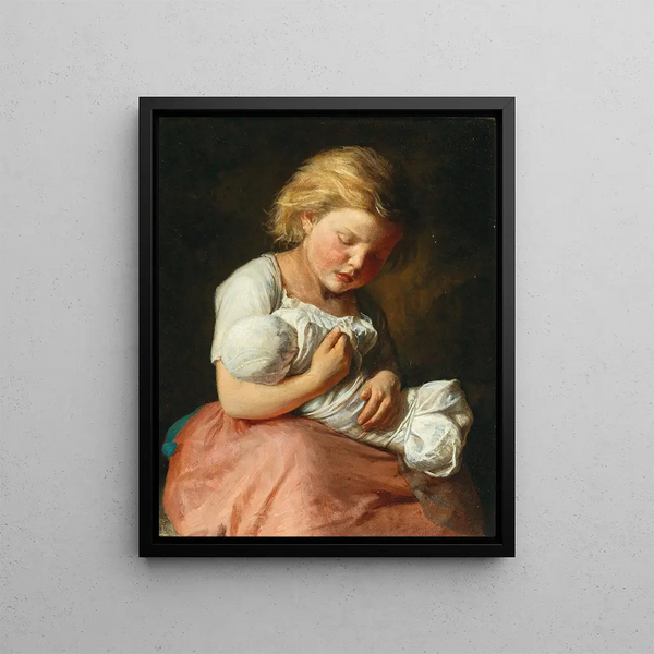 The ragpicker banker - Gustav Igler — framed artwork on a wall