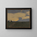 Clouds of the Evening - Gustav Kampmann — framed artwork on a wall