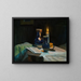 Twilight Painting - Gustav Kampmann — framed artwork on a wall