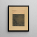 Between Day and Night - Gustav Kampmann — framed artwork on a wall