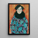 Johanna Staude - Gustav Klimt — framed artwork on a wall