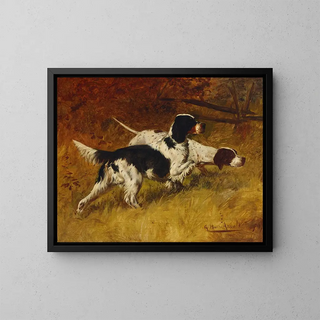 Sur le point - Gustav Muss-Arnolt — framed artwork on a wall