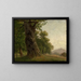 Study of a Tree - Gustav Osterroht — framed artwork on a wall