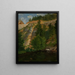 In the Valley of Hell - Gustav Osterroht — framed artwork on a wall