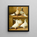 Timmermans Prussians with White Head - Gustav Prütz — framed artwork on a wall