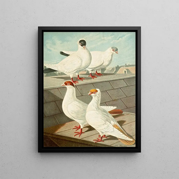 C. occipital Painting - Gustav Prütz — framed artwork on a wall