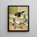 C. sturnicollis - Gustav Prütz — framed artwork on a wall