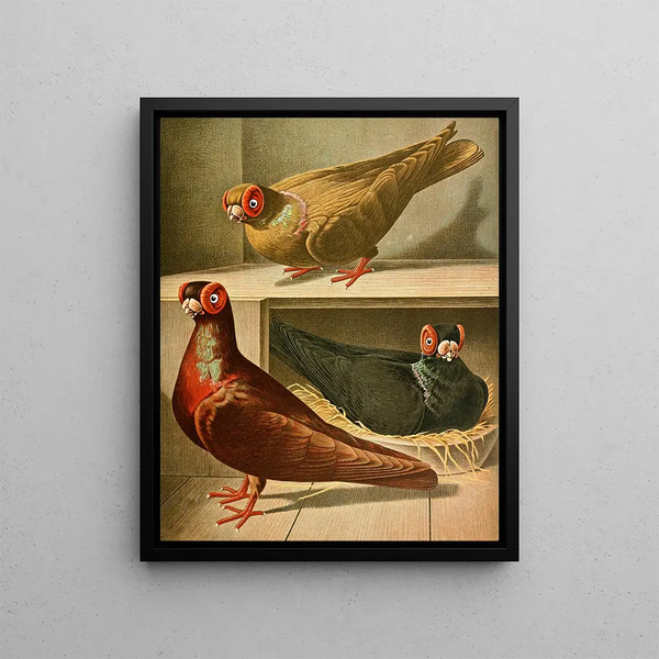 C. Barbare - Gustav Prütz — framed artwork on a wall