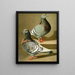 C. dom agr robusta painting - Gustav Prütz — framed artwork on a wall