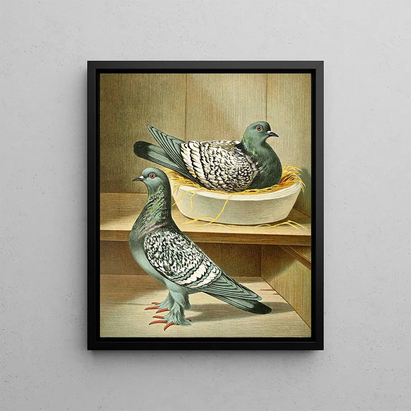 Livia de la campagne - Gustav Prütz — framed artwork on a wall