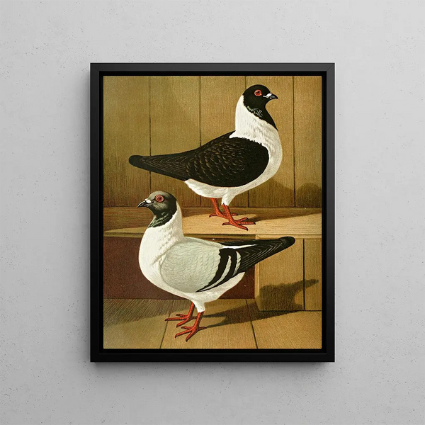 Mutinies Painting - Gustav Prütz — framed artwork on a wall