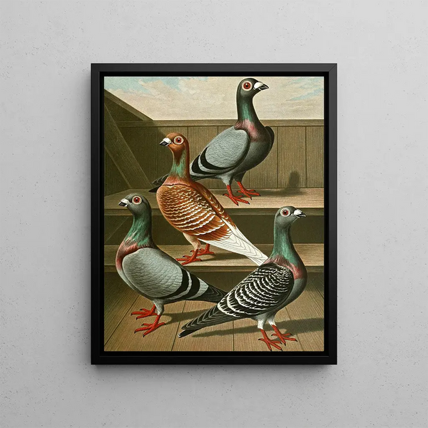 European Painting C - Gustav Prütz — framed artwork on a wall