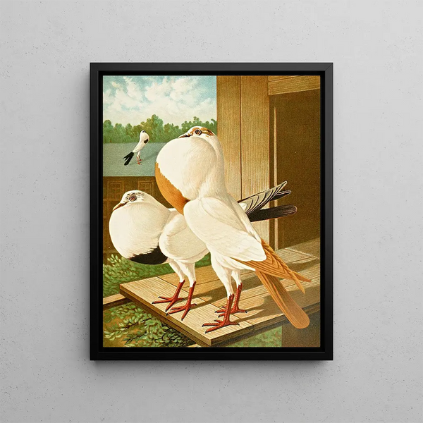 Corbeaux de Brno - Gustav Prütz — framed artwork on a wall