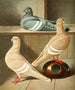 Prague White Stripe Glass Painting - Gustav Prütz — artwork view