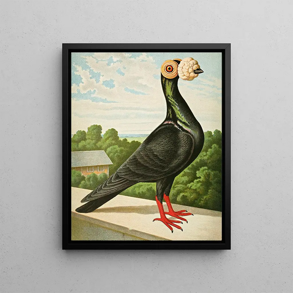 The transporter - Gustav Prütz — framed artwork on a wall