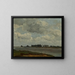 on the banks of the Waal - Gustav Schönleber — framed artwork on a wall