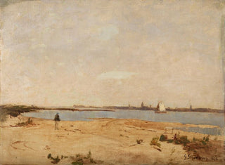 View of Gorkum - Gustav Schönleber — artwork view