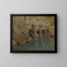 San Fruttuoso - Gustav Schönleber — framed artwork on a wall