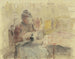 Woman Knitting - Gustav Schrägle — artwork view