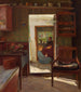 A Little Girl and Her Grandmother in a Carnage - Gustav Vermehren — artwork view