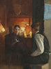 Interior painting with two Young Mnd lamps - Gustav Vermehren — artwork view