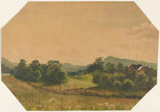 Gustav Wentzel - Landscape with a House.webp