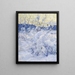Winter Evening Painting - Gustav Wentzel — framed artwork on a wall