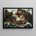 The Shipwreck of Agrippina - Gustav Wertheimer — framed artwork on a wall