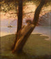 a mythological figure on an island - Gustave-Claude-Étienne Courtois — artwork view