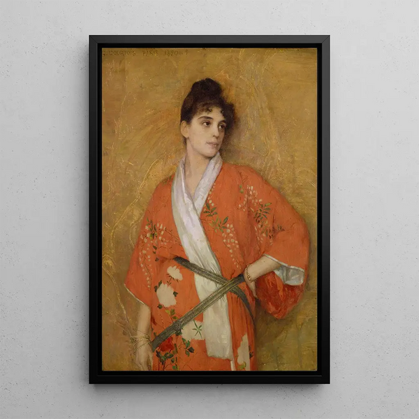 Study - Gustave-Claude-Étienne Courtois — framed artwork on a wall