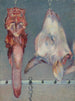 Head of veal and beef tongue - Gustave Caillebotte — artwork view