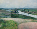 La Seine à la Pointe de Pinay - Gustave Caillebotte — artwork view