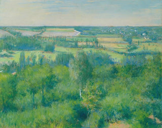 La vallée de Lyerres - Gustave Caillebotte — artwork view